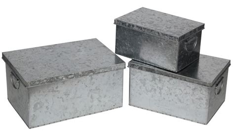 making galvanized steel boxes|galvanized storage box with lid.